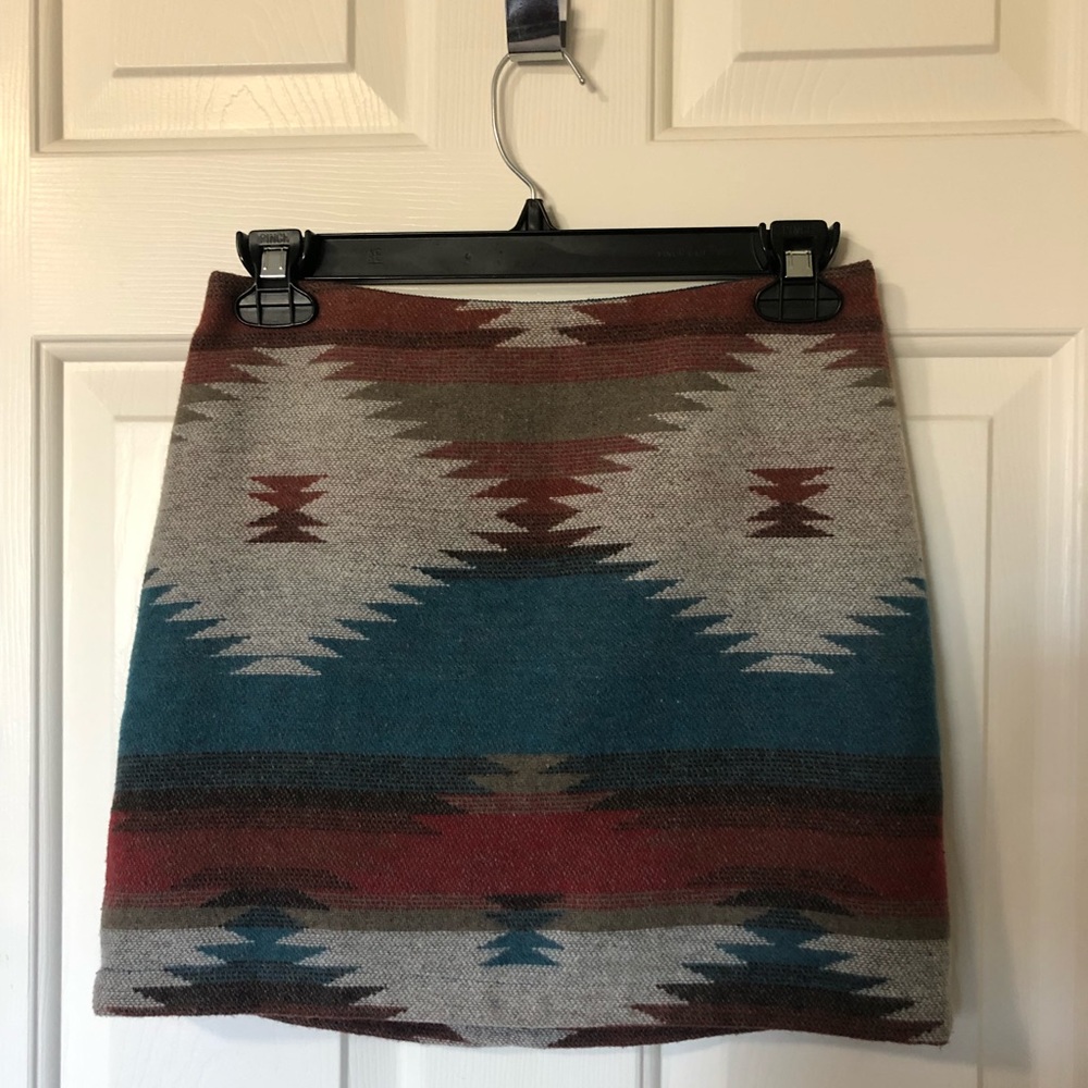American Eagle Aztec Skirt